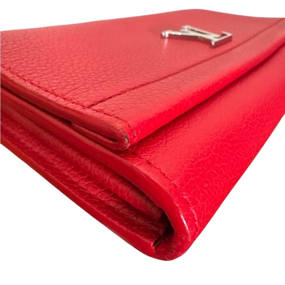 Louis Vuitton Portefeuille Lockme Long Leather Wallet, box and dust bag - Picture 9 of 13